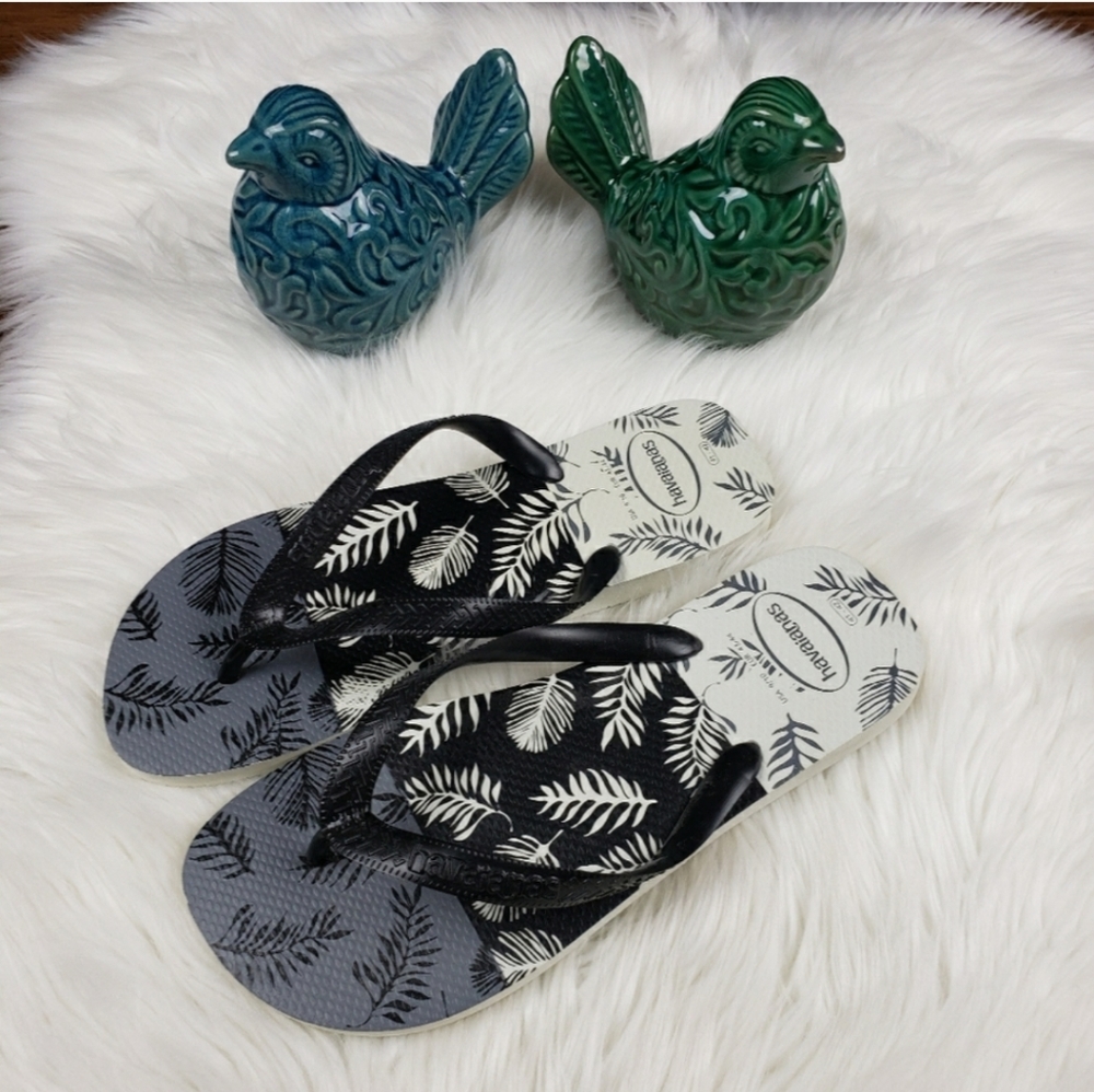 Havaianas Mens flip flop aloha sandal size 9/10